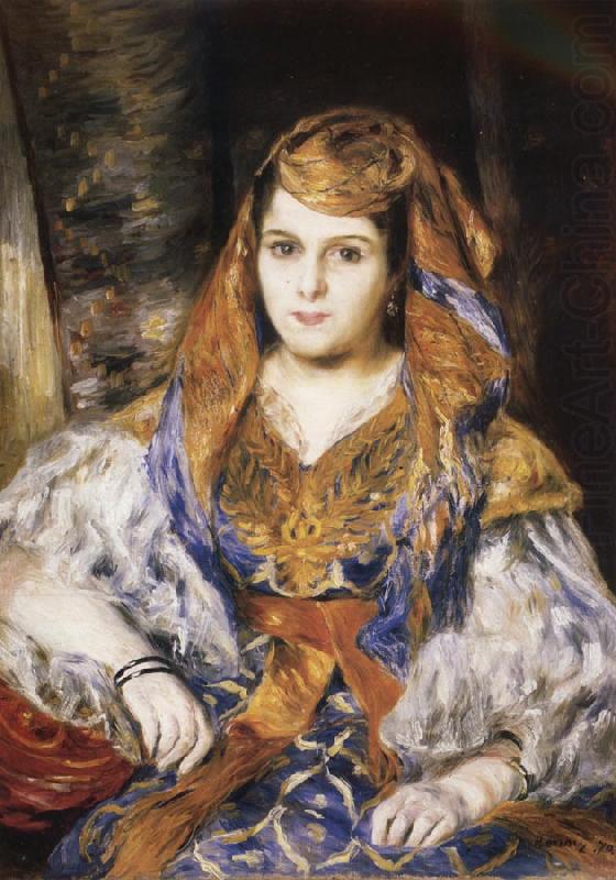 Algerian Woman, Pierre Renoir